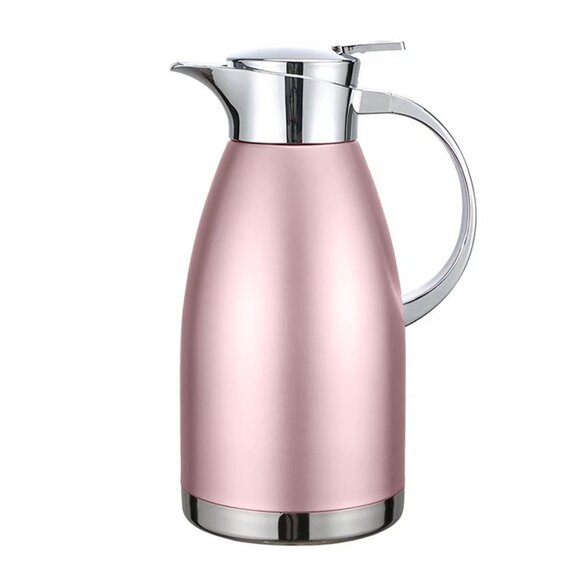 SOGA 1.8L Rose Gold Stainless Steel Insulated Vacuum Flask Hot & Cold Drink Bott - Picture 3 of 8